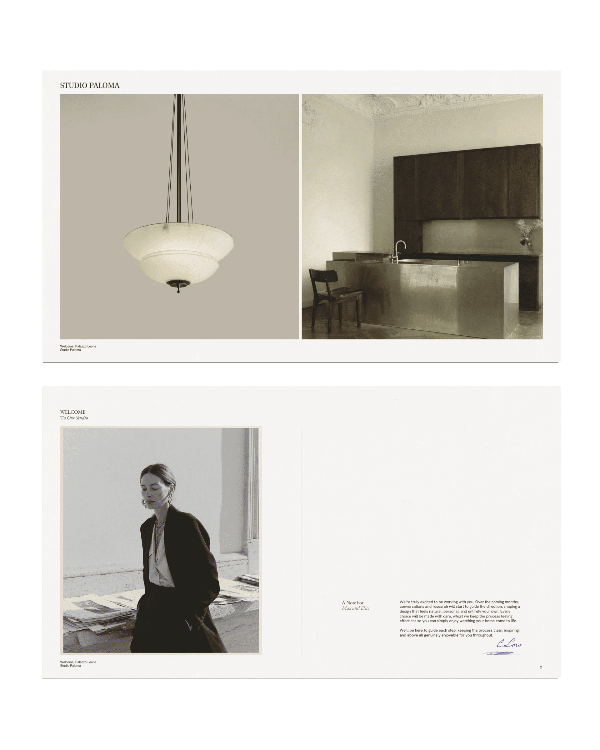 Client Welcome Guide Template for Interior Designers - Casa Ren