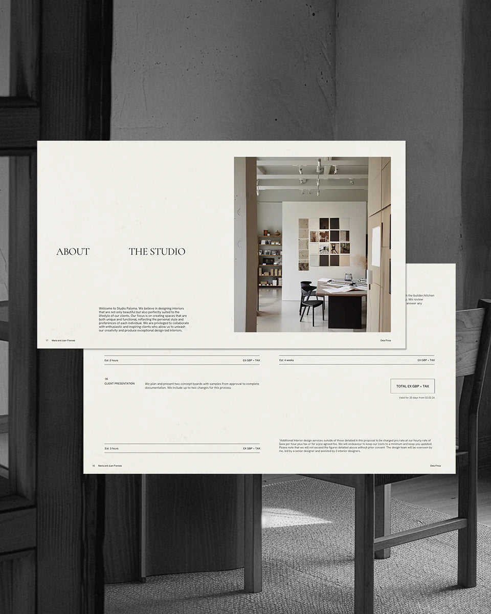 Step 02: Fee Proposal