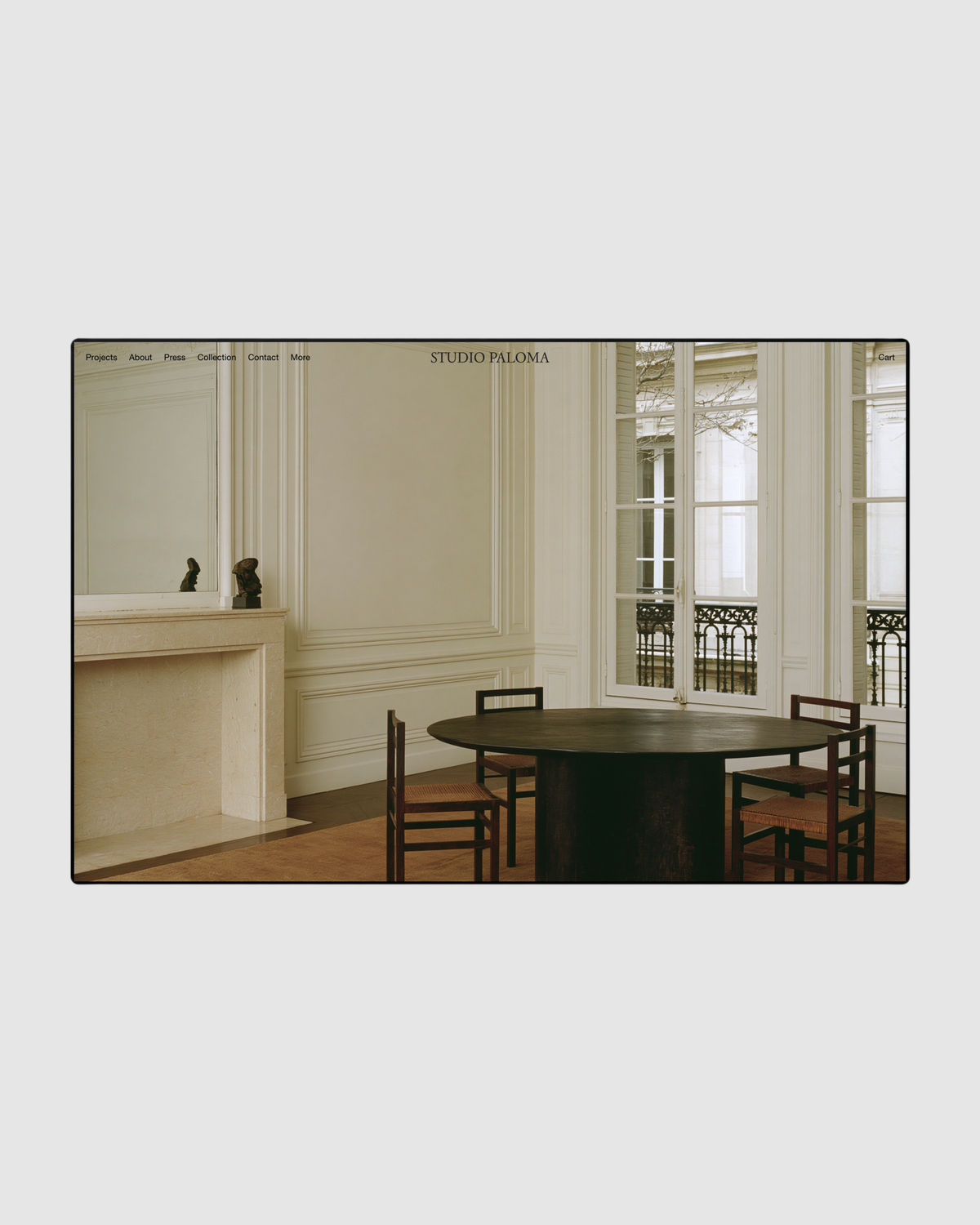 Studio Paloma Website Template - Casa Ren Studio