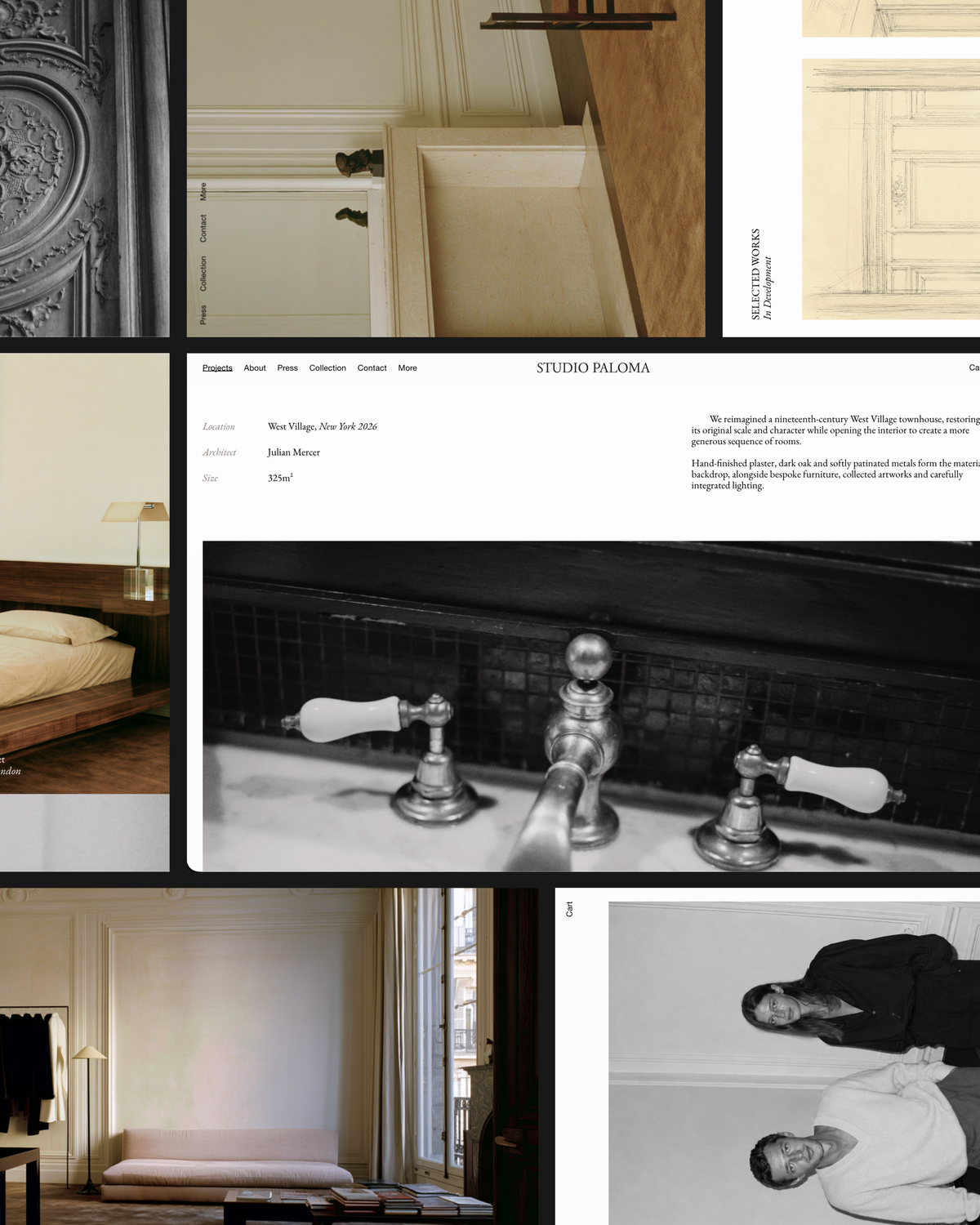 Studio Paloma Website Template - Casa Ren Studio