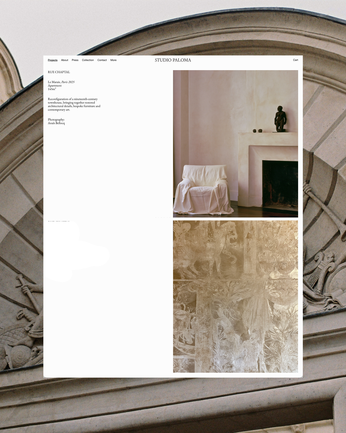 Studio Paloma Website Template - Casa Ren Studio