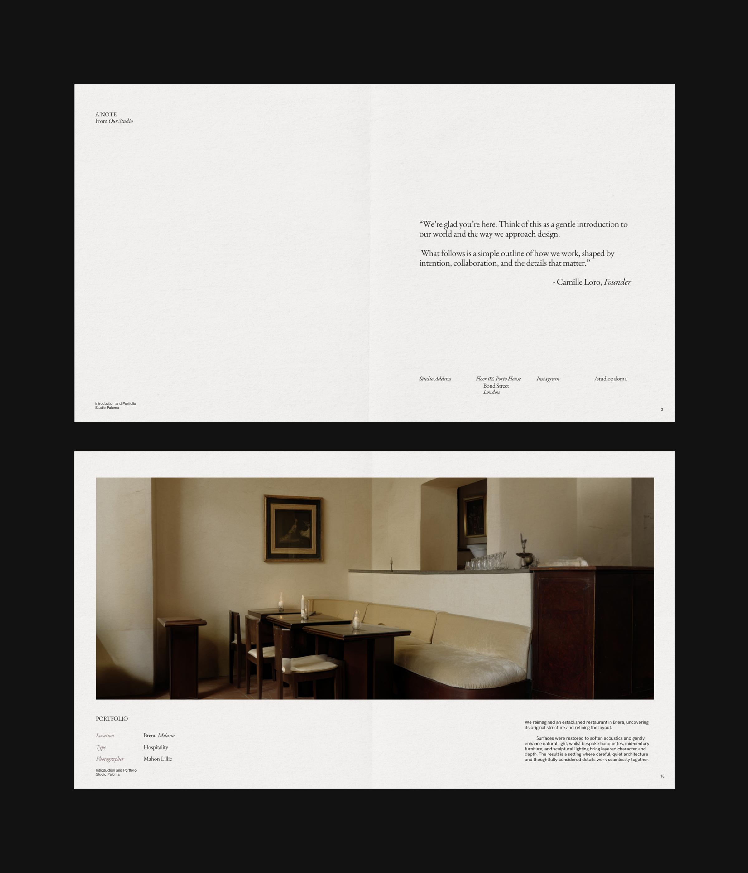 Introduction and Portfolio Template