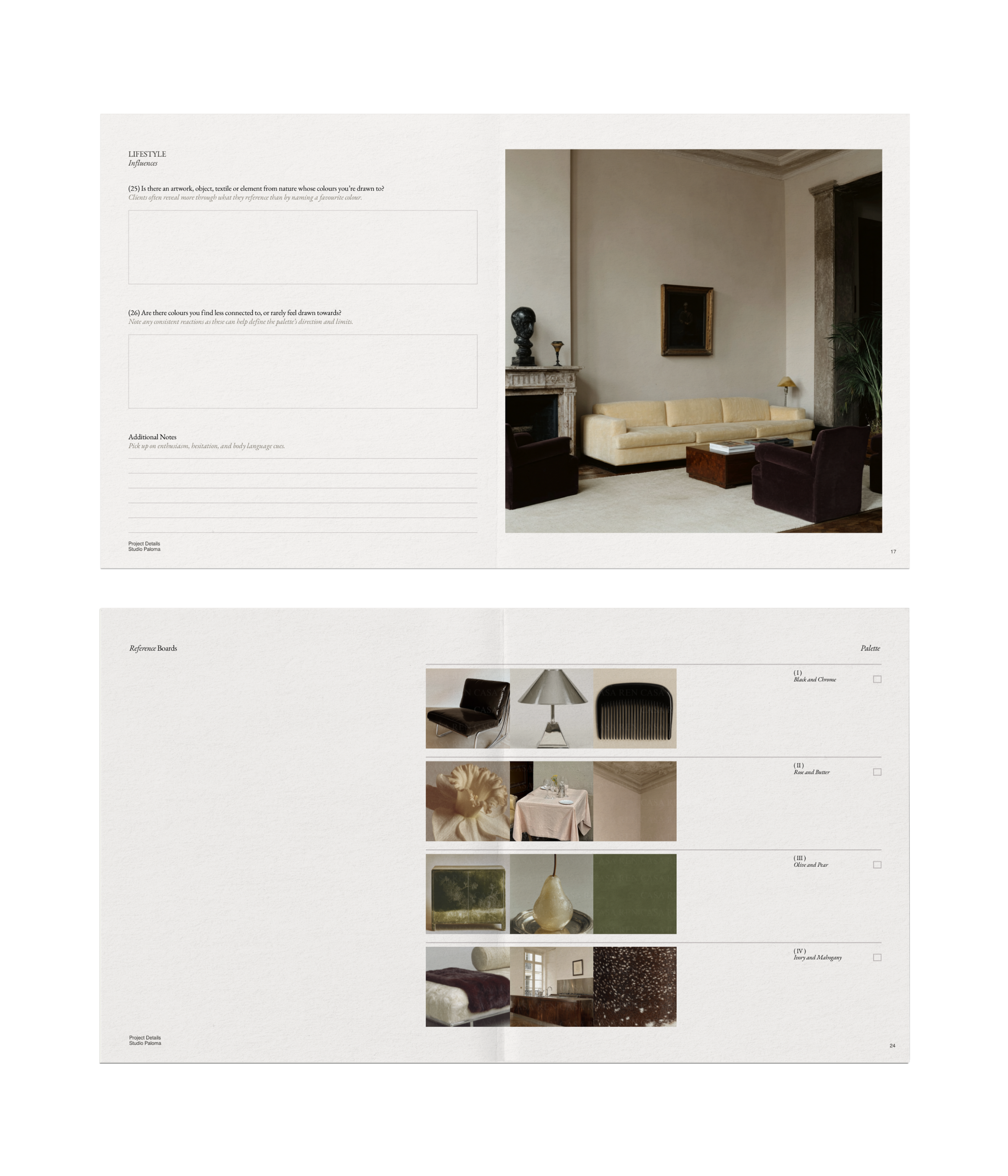 Questionnaire Collection Template