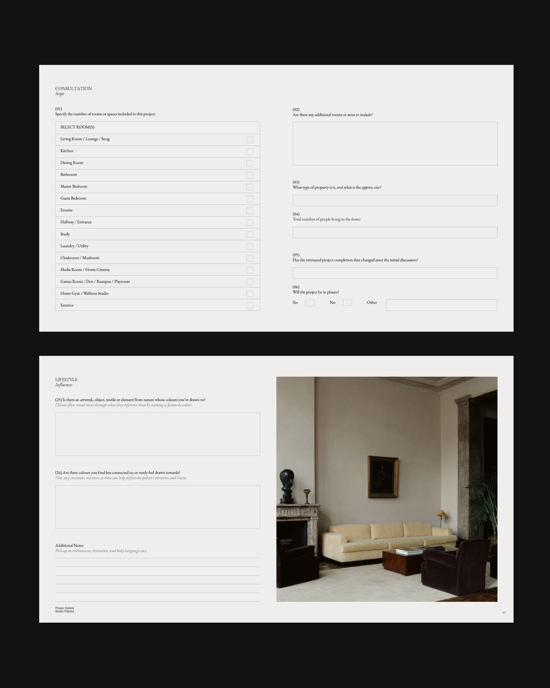 Collecte de questionnaires