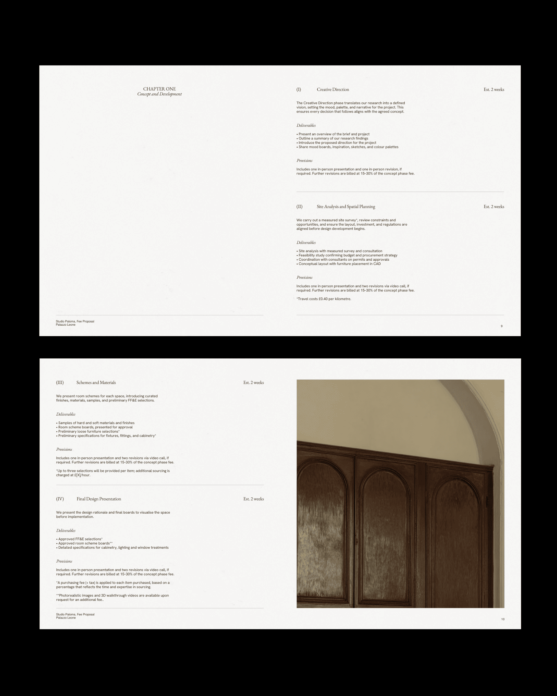 Fee Proposal Template