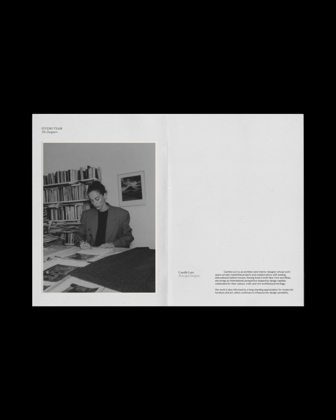 Introduction & Portfolio Template for Interior Designers - Casa Ren
